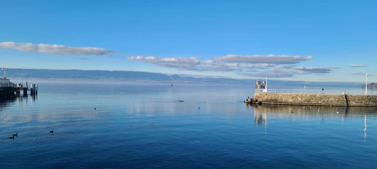 Le Bacchus Lägenhet Thonon-les-Bains Exteriör bild